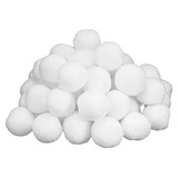 Bolas De Nieve Artificiales Blancas Para Navidad Rwudv 50pcs