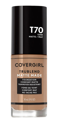 Covergirl Trublend Matte Made Foundation Caramel T70