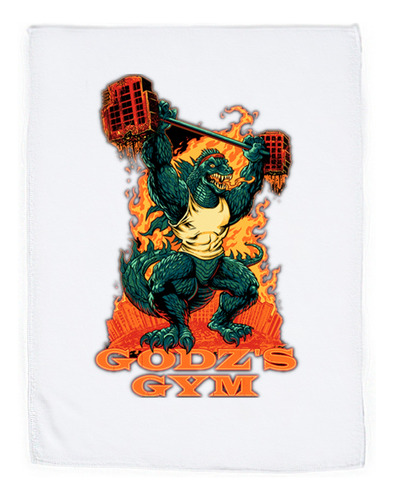 Toalla De Microfibra Para Gimnasio Godzilla Gym