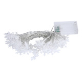 Tipo De Controle De Bateria Snowflake Led String Light: Deco