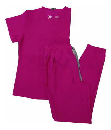 Uniforme Quirúrgico Antifluido Para Mujer/ Rosa