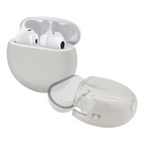 Funda Para Auriculares Huawei Freebuds 4 Uso Rudo Humo Y Neg