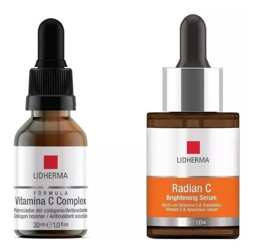 Radian C Brightening Serum + Vitamina C Complex Lidherma 