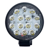 Faro 14 Led Redondo 42w Blanco 12/24v Xline Lr-42w-5