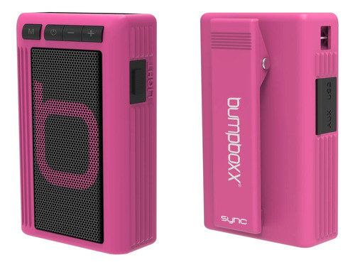 Bumpboxx Altavoz Bluetooth Inalambrico | Rosa | Pager Beeper