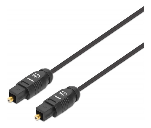 Cable Audio Digital Óptico Toslink Manhattan 1mt M-m 356060