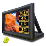 Wgia Pantalla De Cine Inflable Para Exteriores De 26 Pies