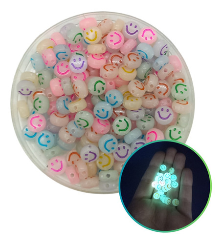 25gr Smiles Multicolor Fluorescente Bijouterie Pulseras