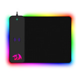 Mousepad Gamer Redragon Crater P028 Rgb Qi Wireless Médio