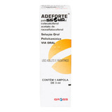 Polivitaminico Adeforte Ampola C/ 3 Ml 