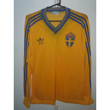 Camiseta Seleccion Suecia Mundial 1990 adidas Vintage T2