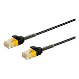 Cable Ethernet Cat6 Monoprice - 5 Pies - Negro | Reforzado,