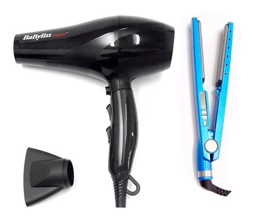 Kit Babyliss Planchita 2091 Digital 450 F + Secador Academy