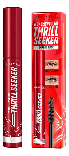 Rimmel Mascara De Pestaña Thrill Seeker Extreme Black