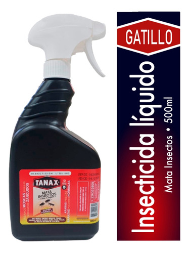 Insecticida Tanax Liquido Botella De 500 Cc Con Atomizador
