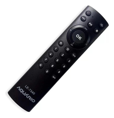 Controle Remoto Para Conversor Digital Aquário Dtv-9000