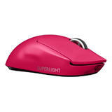 Mouse Inalámbrico Logitech G Pro X Superlight 2 Magenta Color Rosa