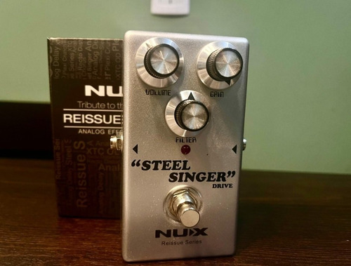 Pedal Nux Steel Singer Drive Overdrive Para Guitarra