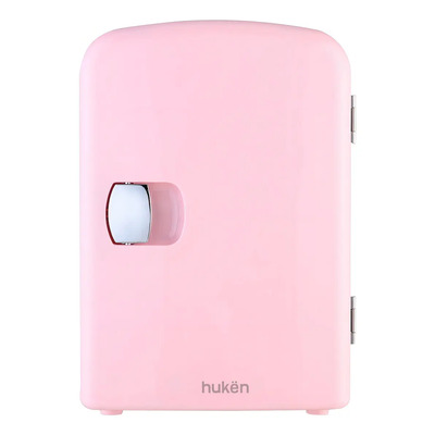 Mini Refrigerador Rosa Skincare 4l 6 Latas Hukën Rosa Pálido | Meses sin interés