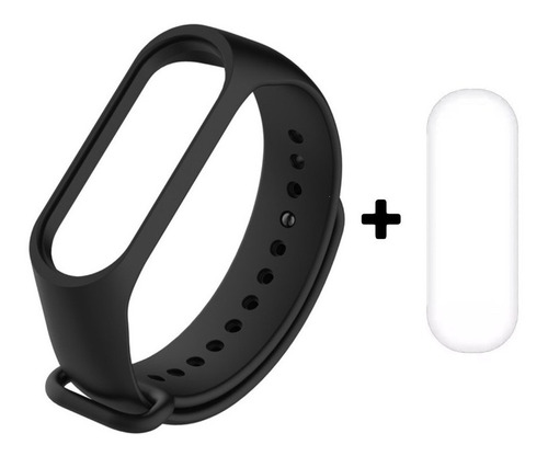 Pulseira Para Xiaomi Mi Band 4 De Silicone + 1 Película