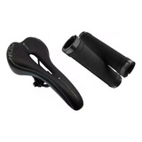 Asiento Ddk Snake Antiprostatico + Puños Grip Firebird Mtb 