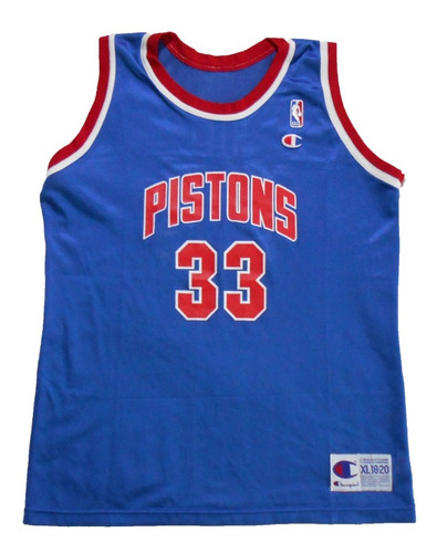 Camiseta Nba - S - Detroit Pistons - Hill - Original - 158