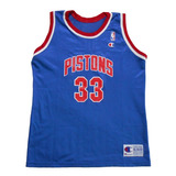 Camiseta Nba - S - Detroit Pistons - Hill - Original - 158