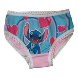 Bombacha Stitch Infantil Lilo Y Stitch Nena Cumpleaños 