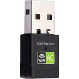 Adaptador Wifi Usb Ac Doble Banda Dual 2.4 Y 5 Ghz + Rapido