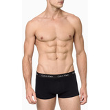 Kit 3 Cuecas Calvin Klein Underwear Low Rise Trunk De Cotton