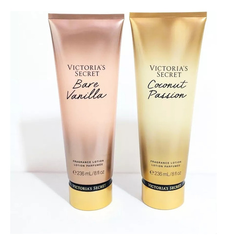 Victoria's Secret Kit Creme Bare Vanilla + Coconut Passion