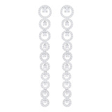 Aros Pendientes Swarovski Creativity Largos - Original