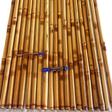 15 Unidades Vara Bambu 1,70m X 2cm Ø Hortas Jardim Painel 