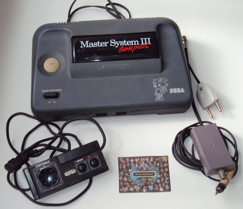 Master System Iii Compact  - Funcionando - Leia Descrição