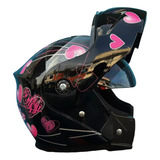 Casco Abatible Para Mujer