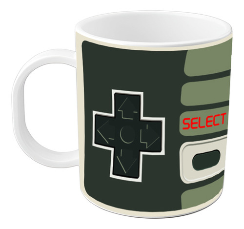 Taza Joystick Arcade Videojuego Plastico