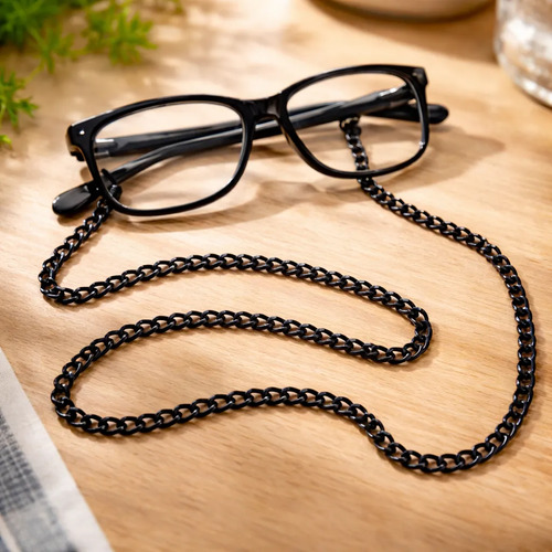 Cordão Corrente De Óculos Salva Oculos Diversas Cores Metal | MercadoLivre