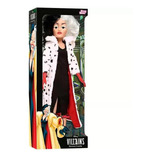 Muñeca Villanas Disney - Cruella De Vil - 55 Cm - Tapimovil