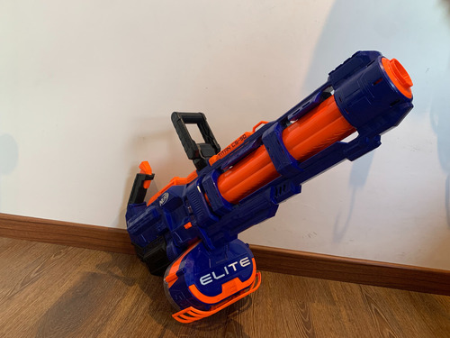 Minigun Nerf Elite Titan Cs-50 Toy Blaster Motorizado