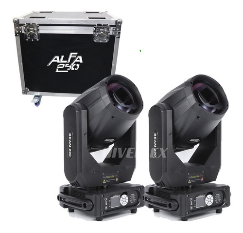 Beam Alfa 250w  Con Case Incluido Luces Dj  No 7r