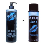 Gel Para Afeitar + Enfriador De Maquinas 4x4