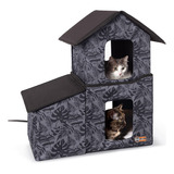 K&h Pet Products Casa De Gatitos Para Exteriores De Dos