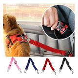 Cinturon De Seguridad Para Carro Perro Ogato Vehiculo Rosa