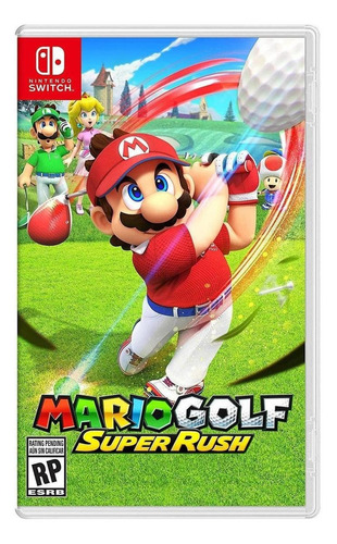 Videojuego Nintendo Switch Mario Golf Super Rush Físico