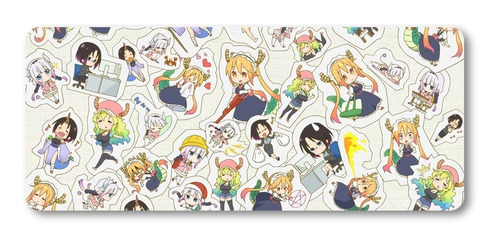 Mousepad Xxl 80x30cm Cod.160 Chicas Anime Kobayashi-san