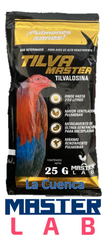 Tilva Master 25gr Pulmones Sanos P/gallos Gallinas La Cuenca