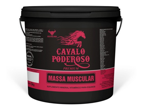 Creatina Tonnus Vaquejada Cavalo Poderoso Massa Muscular 1k 