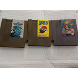 Lote 8 Juegos Nintendo Nes Mario Waldo Starwars Robocop Usad