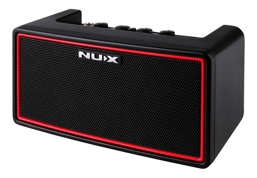 Amplificador Inalámbrico Nux Migthy Air Para Guitarra Y Bajo Color Negro/rojo 110v