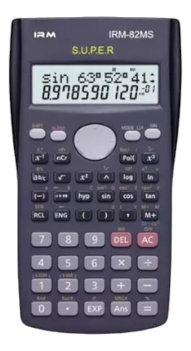 Calculadora Cientifica 10+2 Digits 240 Funciones Matematicas